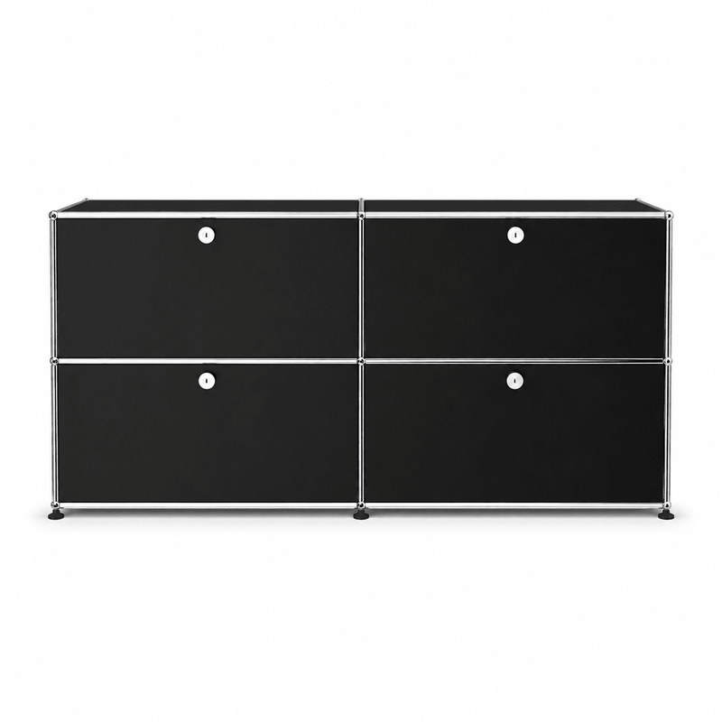 USM Haller Credenza E2 storage USM Graphite Black 