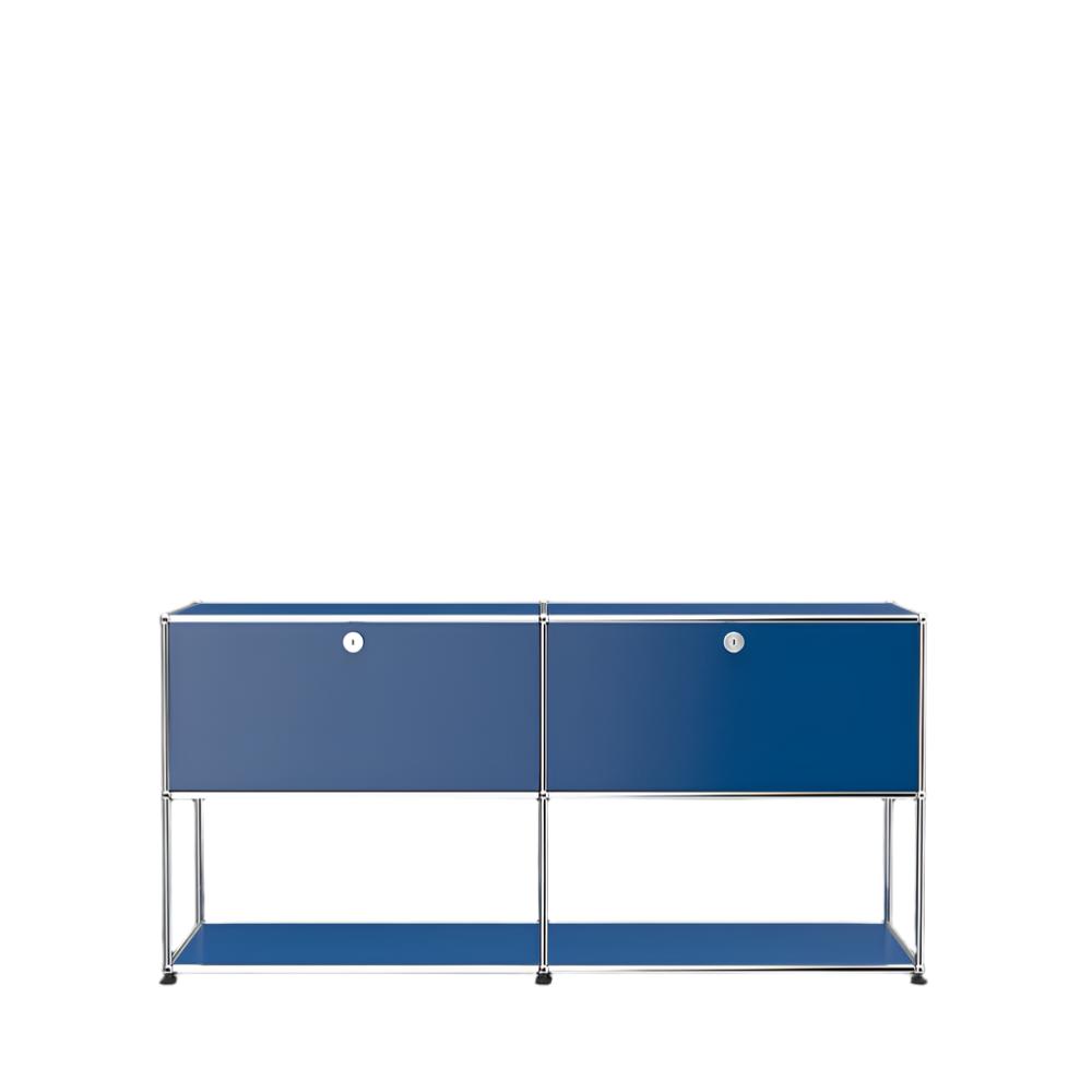 USM Haller Credenza F2 storage USM Gentian Blue 