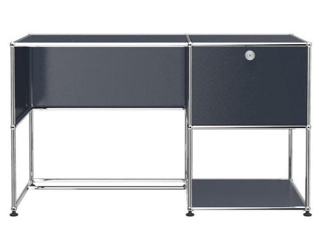 USM Haller Custom Desk Unit A storage USM Anthracite Gray 