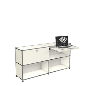 USM Haller Custom Desk Unit DU2 Desk's USM Pure White 