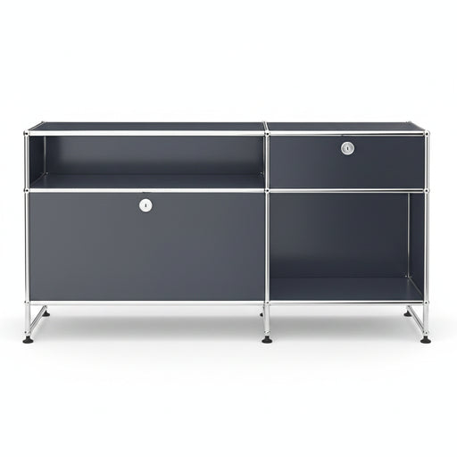 USM Haller Media O3 storage USM Anthracite Gray 