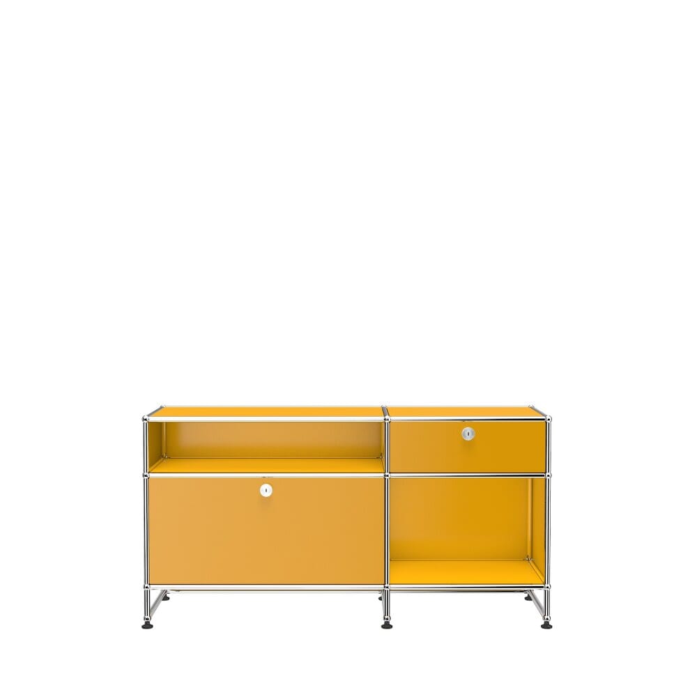 USM Haller Media O3 storage USM Golden yellow 