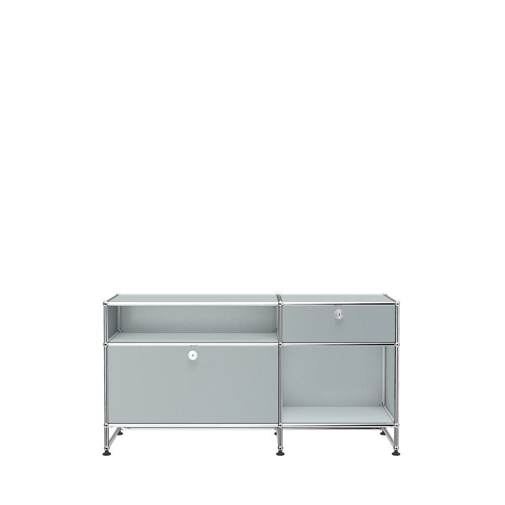 USM Haller Media O3 storage USM Steel blue 