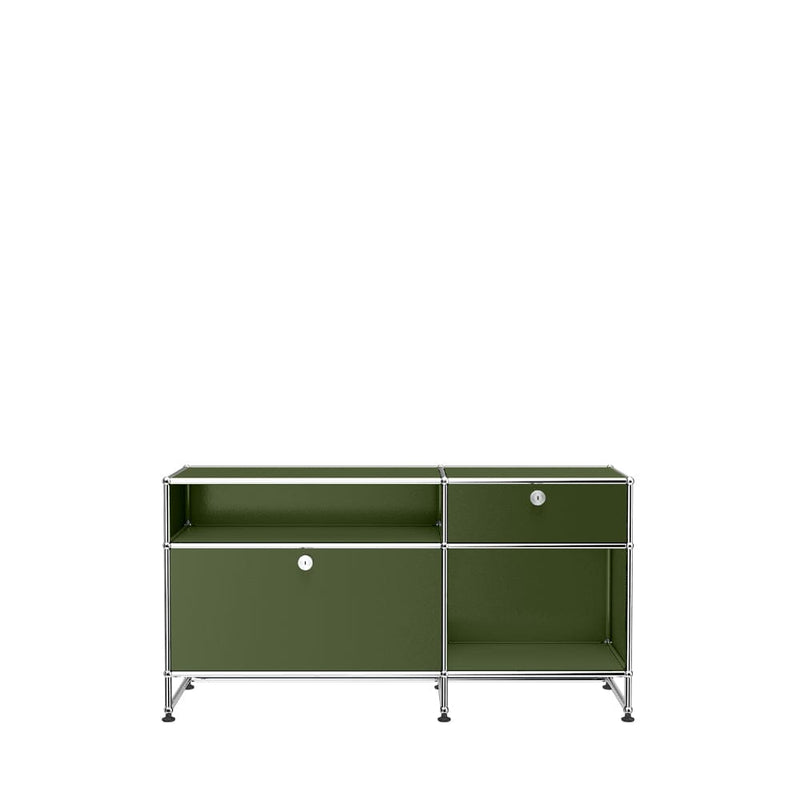 USM Haller Media O3 storage USM Olive Green 