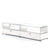 USM Haller TV Media with Extension Drawers storage USM Pure White 