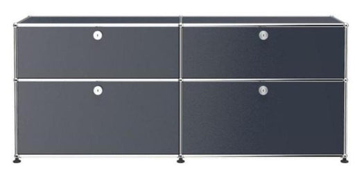USM Haller Mid-Credenza D storage USM Anthracite Gray 