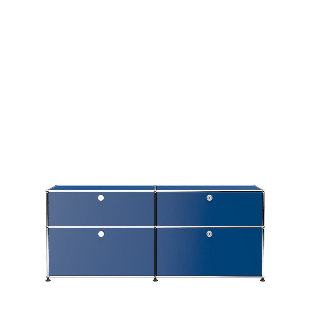 USM Haller Mid-Credenza D storage USM Gentian Blue 