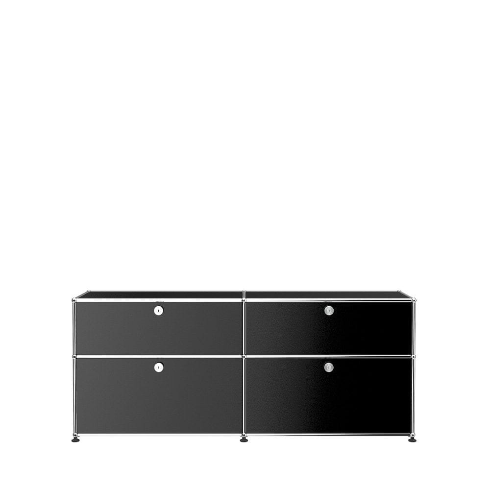 USM Haller Mid-Credenza D storage USM Graphite Black 