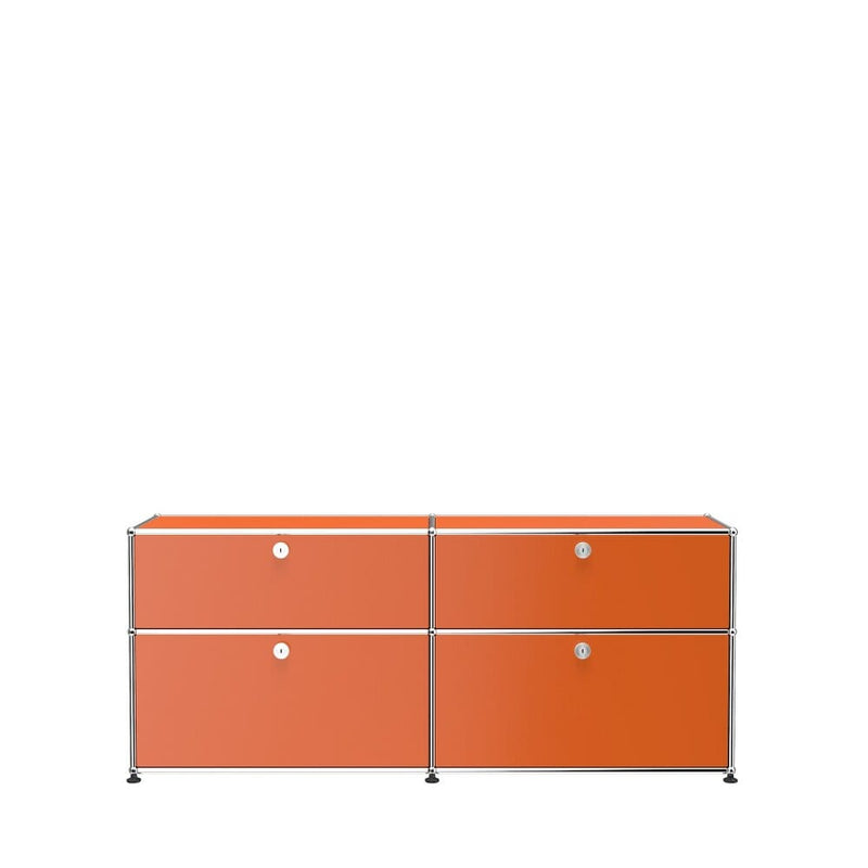 USM Haller Mid-Credenza D storage USM Pure Orange 
