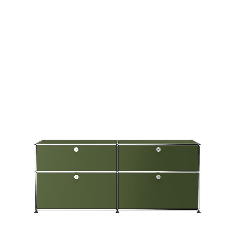 USM Haller Mid-Credenza D storage USM Olive Green 