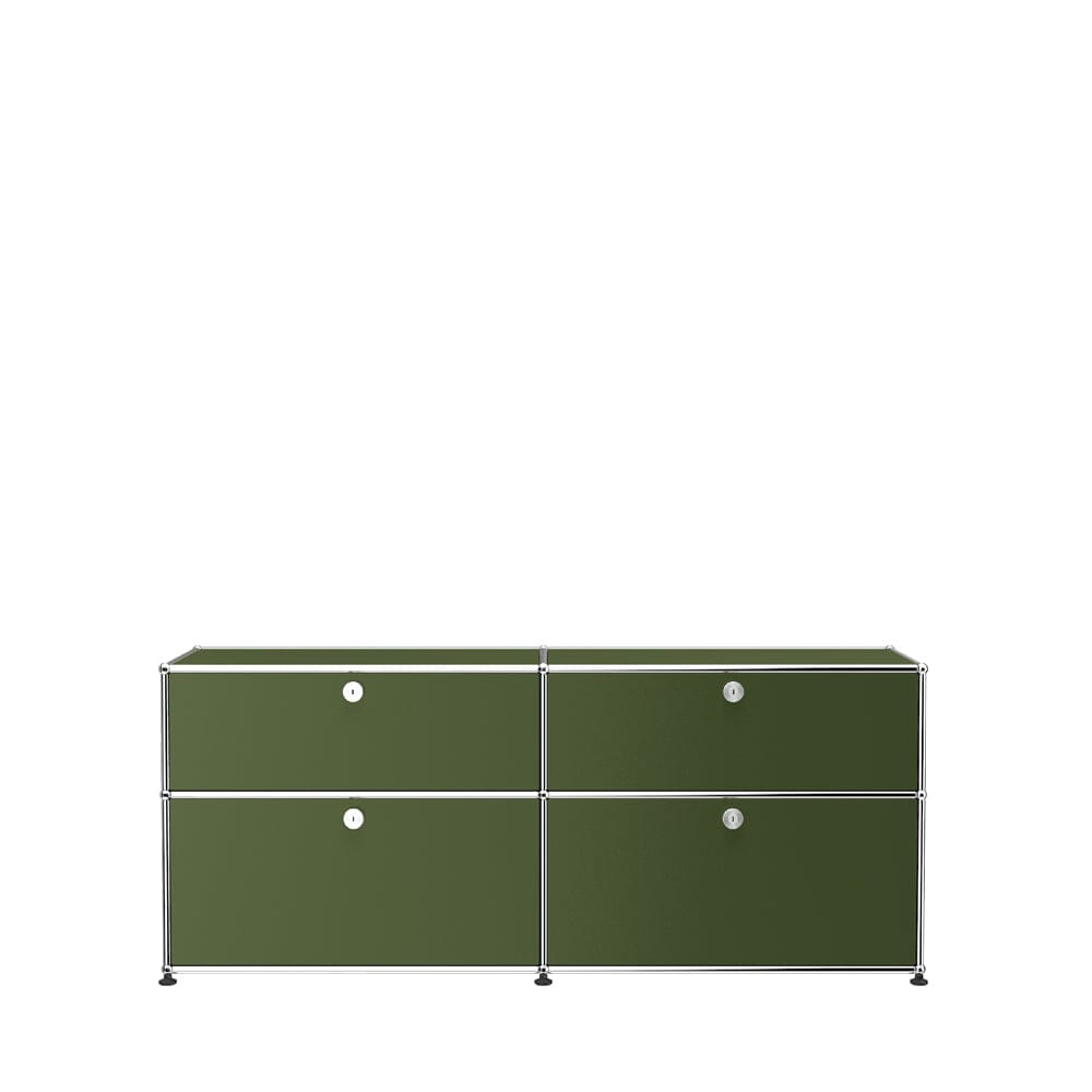 USM Haller Mid-Credenza D storage USM Olive Green 