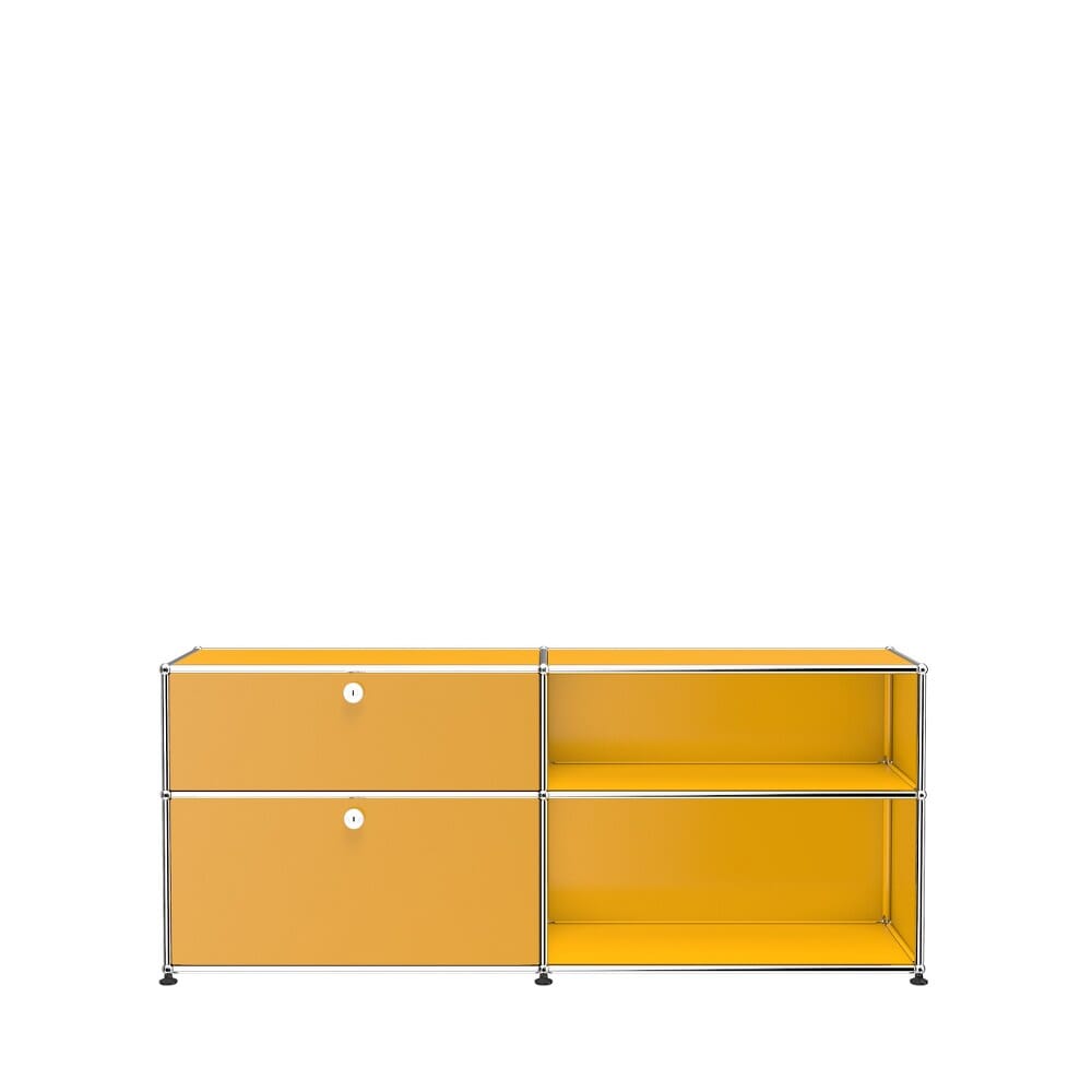 USM Haller Mid- Credenza DF storage USM Golden Yellow 