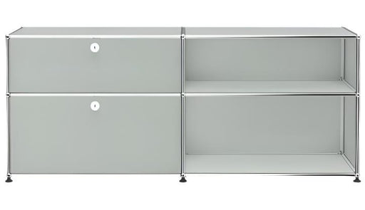 USM Haller Mid- Credenza DF storage USM Light Grey 