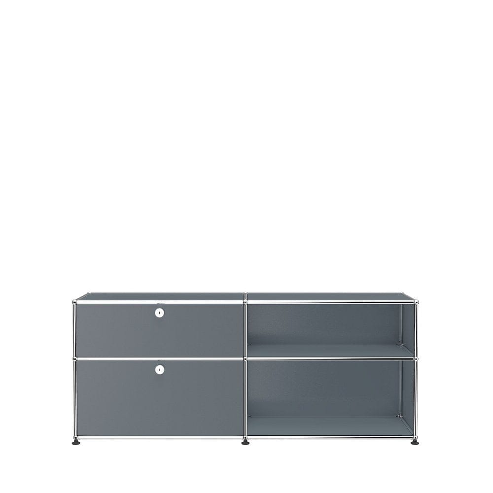 USM Haller Mid- Credenza DF storage USM Mid-gray 