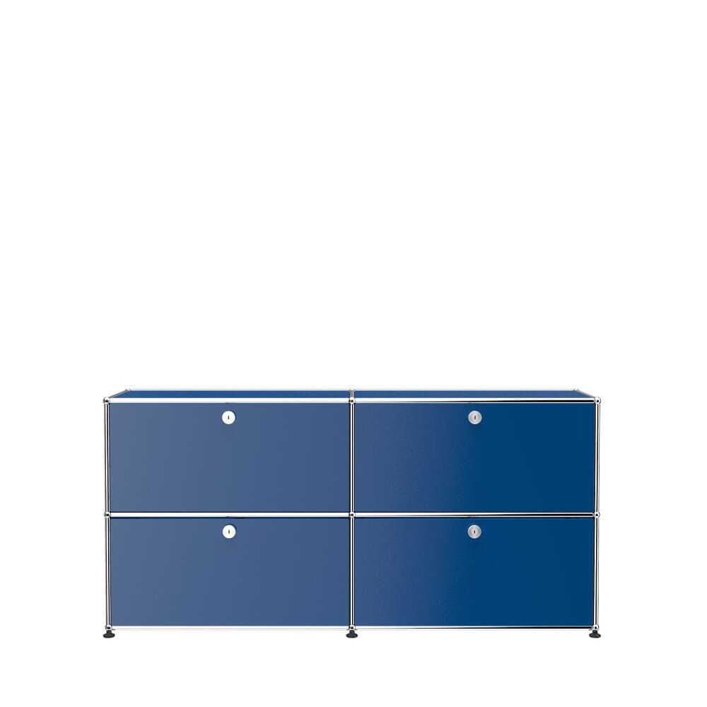 USM Haller Modern Credenza E2F storage USM Gentian Blue 