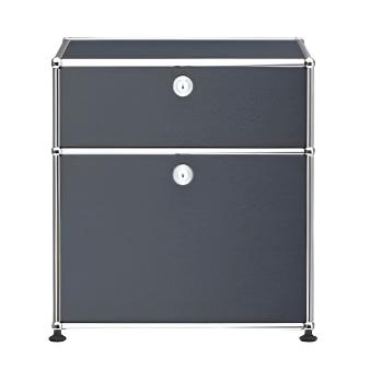 USM Haller Nightstand P1 storage USM Anthracite Gray 