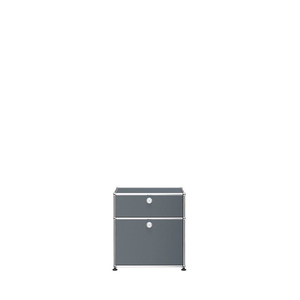 USM Haller Nightstand P1 storage USM Mid-gray 