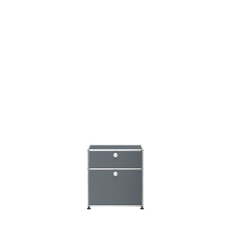 USM Haller Nightstand P1 storage USM Mid-gray 