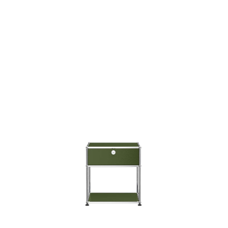 USM Haller Nightstand P2 storage USM Olive Green 