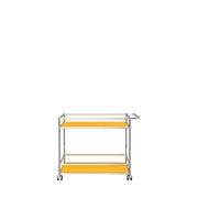 USM Haller Serving Cart L18 Carts / Trolleys USM Golden Yellow 