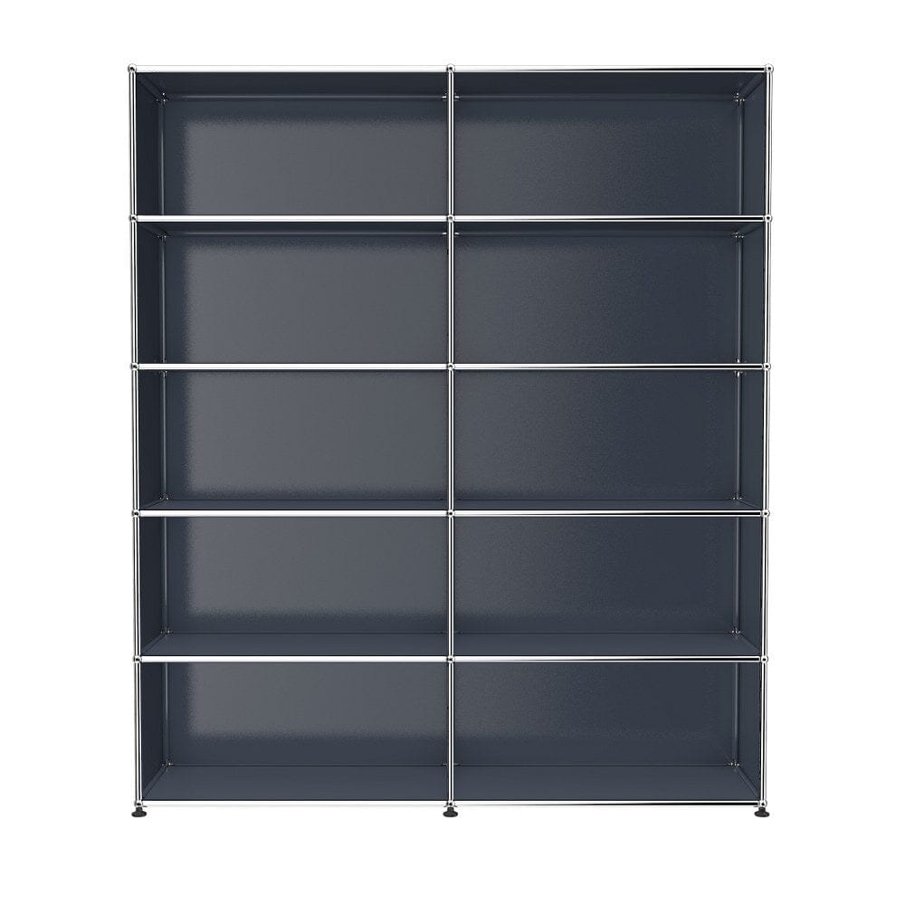 USM Haller Shelving H2 office USM Anthracite Gray 