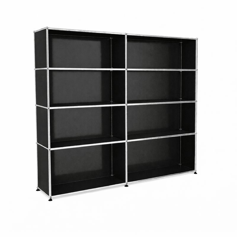 USM Haller Shelving H2 office USM Anthracite Gray 