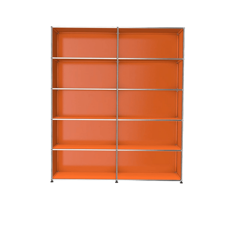 USM Haller Shelving H2 office USM Pure Orange 