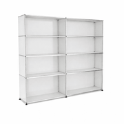 USM Haller Shelving H2 office USM Pure White 
