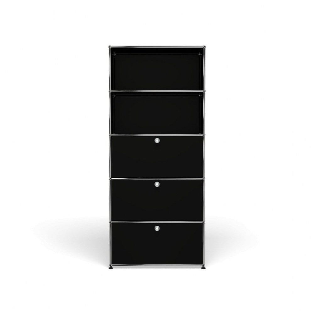 USM Haller Shelving Q118 storage USM Graphite Black 