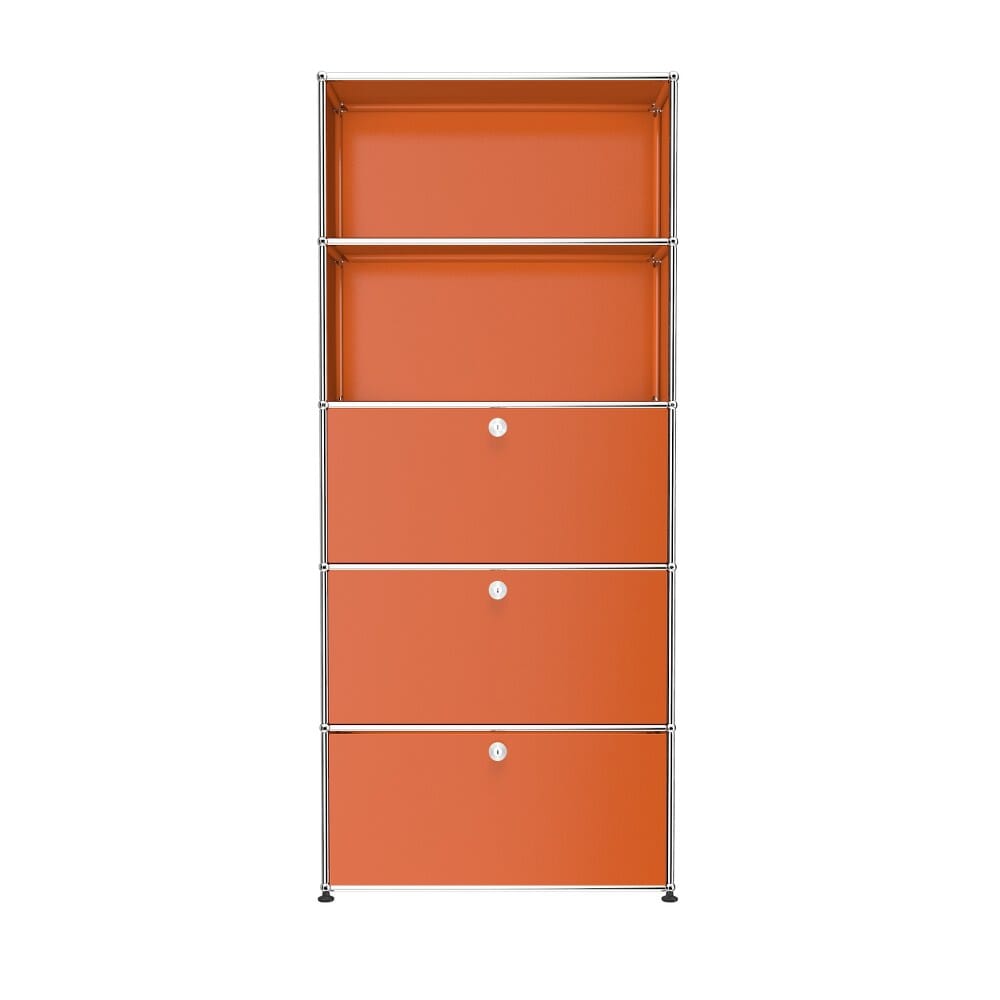 USM Haller Shelving Q118 storage USM Pure Orange 