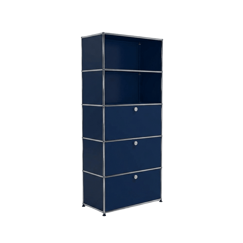 USM Haller Shelving Q118 storage USM Steel Blue 