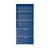 USM Haller shelving R1 office USM Gentian Blue 