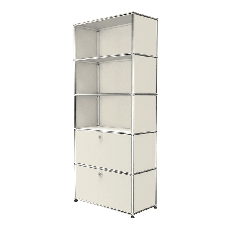 USM Haller shelving R1 office USM Pure White 