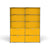 USM Haller Shelving R2 office USM Golden Yellow 