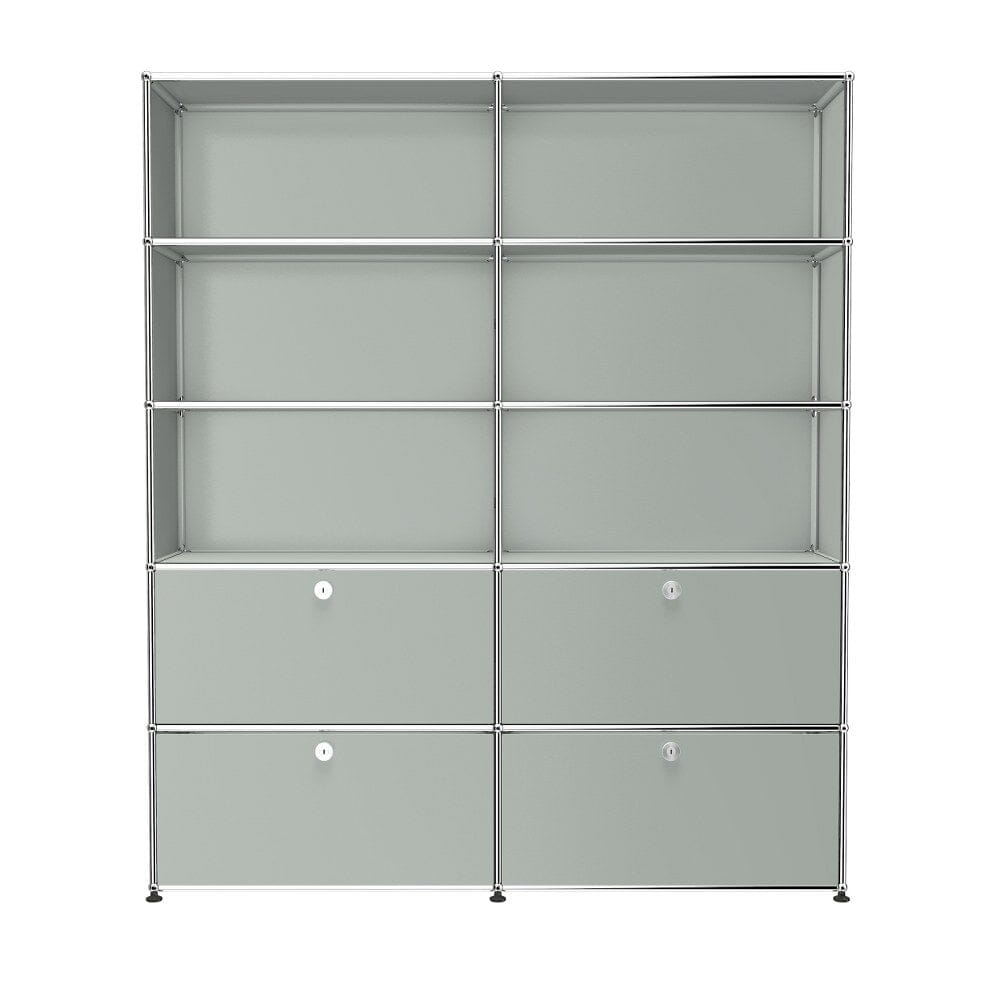 USM Haller Shelving R2 office USM Light Grey 