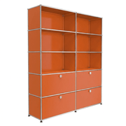 USM Haller Shelving R2 office USM Pure Orange 