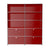 USM Haller Shelving R2 office USM Ruby Red 