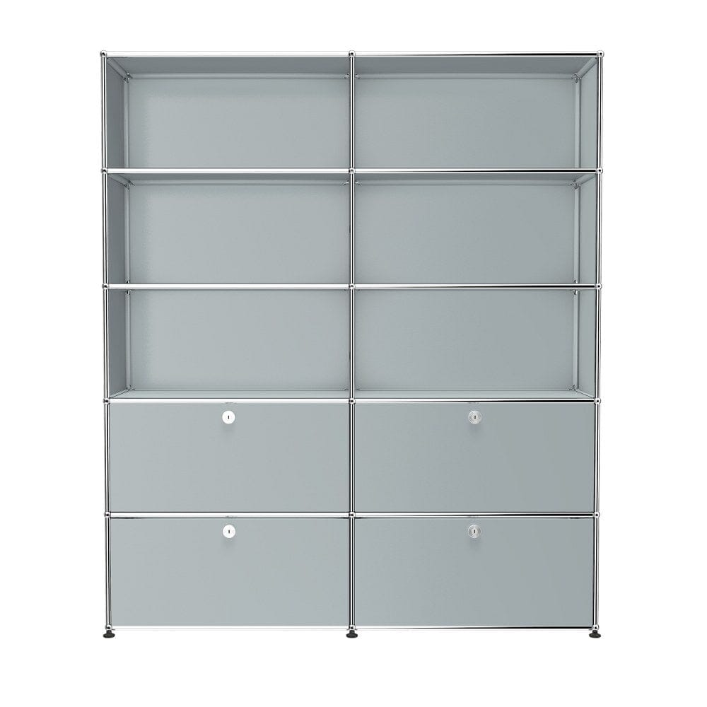 USM Haller Shelving R2 office USM Silver 