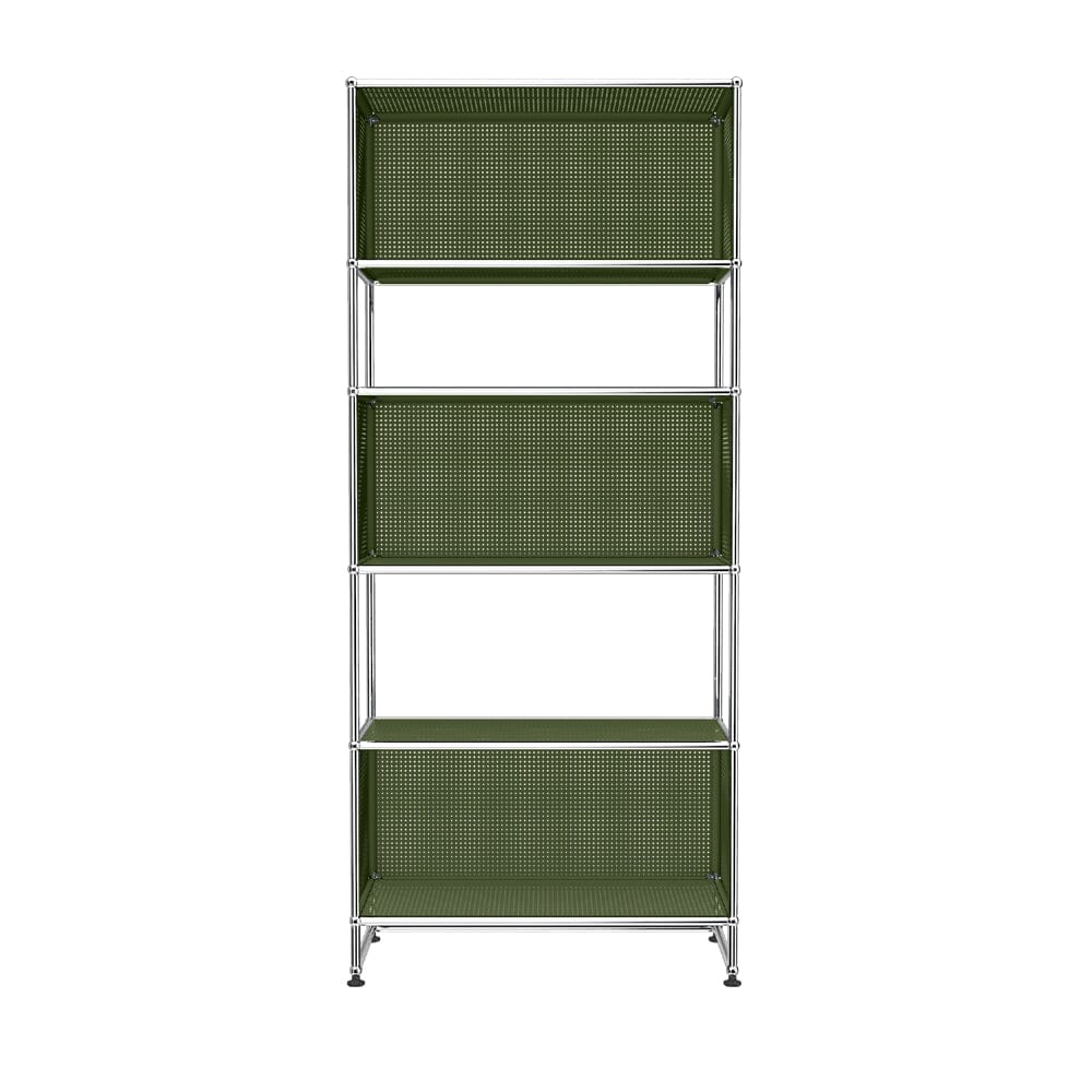 USM Haller Shelving RE119 storage USM Olive Green 