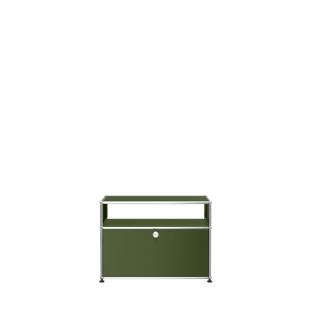 USM Haller Side Table O118 storage USM Olive Green 