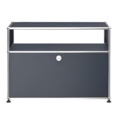 USM Haller Side Table O118 storage USM Anthracite Gray 