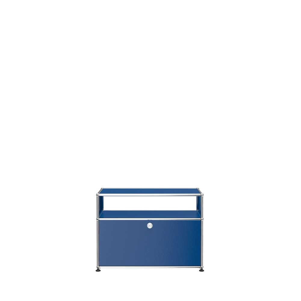 USM Haller Side Table O118 storage USM Gentian Blue 