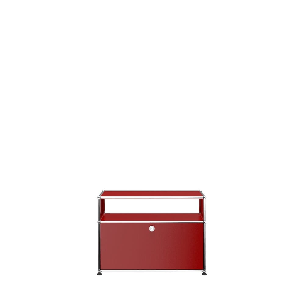 USM Haller Side Table O118 storage USM Ruby Red 