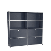 USM Haller Storage S2 storage USM Anthracite Gray 