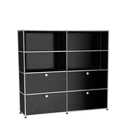 USM Haller Storage S2 storage USM Graphite Black 