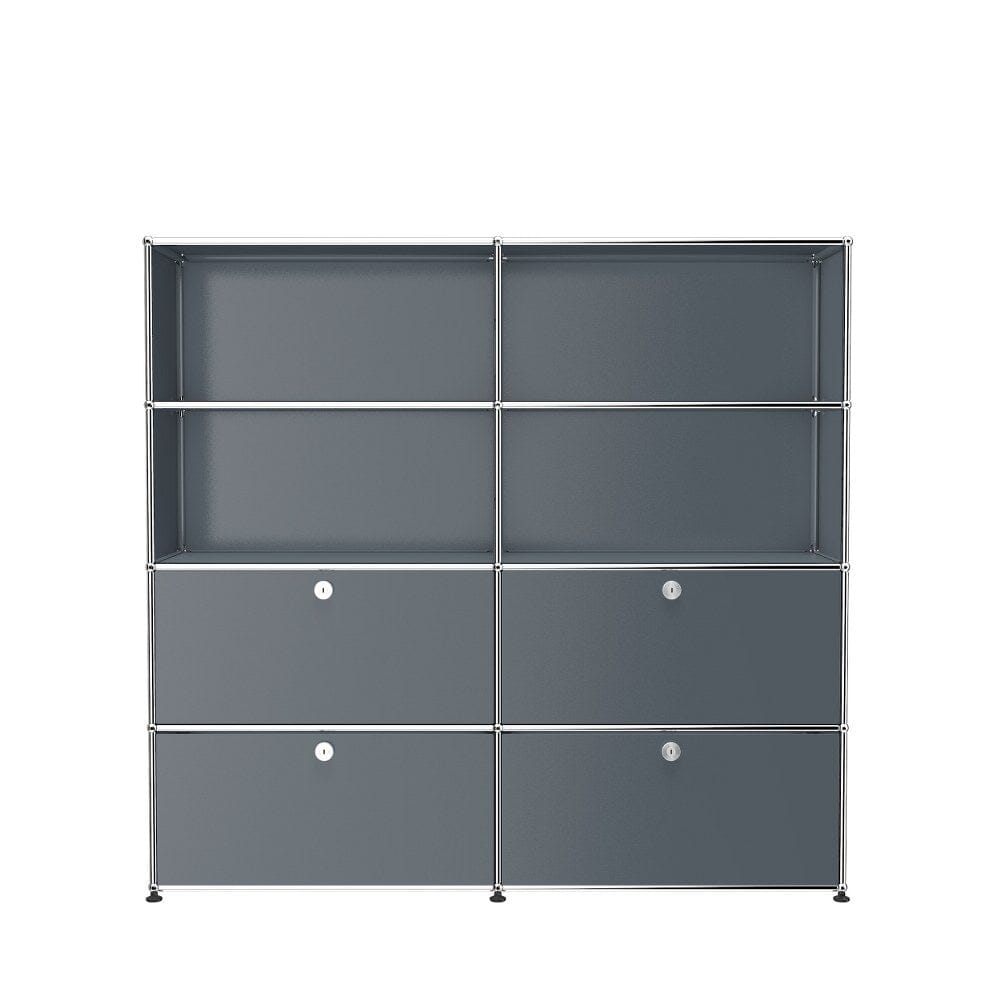 USM Haller Storage S2 storage USM Mid-gray 