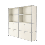 USM Haller Storage S2 storage USM Pure White 