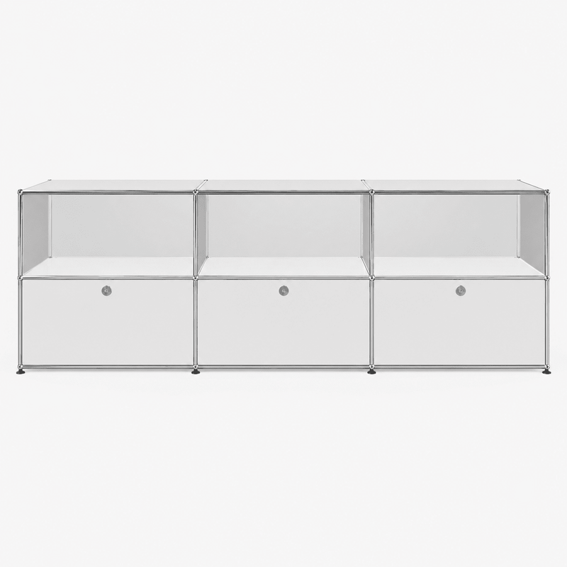 USM Haller Credenza - 6 compartments 1.3 storage USM 