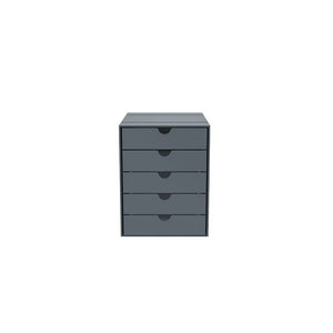 USM Inos organizing box set, 5 drawers storage USM Anthracite Gray 