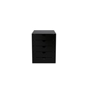 USM Inos organizing box set, 5 drawers storage USM Graphite Black 